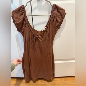 La Hearts Brown Dress